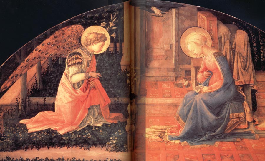 Details of The Annunciation